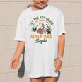 Let The 4th Grade Adventure Begin Camping Back To School Graphic Kid T-Shirt