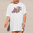 LiL Miss Pre-K Back To School Girls Coquette Bow First Day Graphic Kid T-Shirt