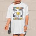 Little Miss 2nd Grade Retro Groovy 2nd Grade Back To School Graphic Kid T-Shirt