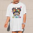Little Miss First Grade Back To School 1st Grade Girls Graphic Kid T-Shirt