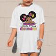 Little Miss Kindergarten Afro Puff Girl Back To School Graphic Kid T-Shirt Little Miss Kindergarten Afro Puff Girl Back To School Graphic Kid T-Shirt