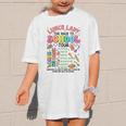 Lunch Cafeteria Crew Lady Back To School Tour Graphic Kid T-Shirt Lunch Cafeteria Crew Lady Back To School Tour Graphic Kid T-Shirt