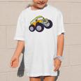 Monster Truck School Bus Yellow Back To School Kids Toddler Graphic Kid T-Shirt Monster Truck School Bus Yellow Back To School Kids Toddler Graphic Kid T-Shirt