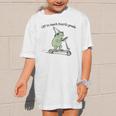 Off To Teach Fourth Grade Froggy Cute Frog Back To School Graphic Kid T-Shirt