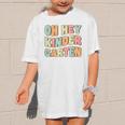 Oh Hey Kindergarten Cute Groovy Back To School Kindergarten Graphic Kid T-Shirt Oh Hey Kindergarten Cute Groovy Back To School Kindergarten Graphic Kid T-Shirt