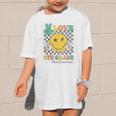 Peace Love 6th Grade Smile Face Back To School Sixth Grade Graphic Kid T-Shirt Peace Love 6th Grade Smile Face Back To School Sixth Grade Graphic Kid T-Shirt