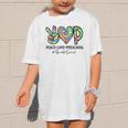 Peace Love Preschool First Day Of Preschool Back To School Graphic Kid T-Shirt