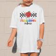 Preschool Vibes Retro Groovy Apple Back To School Graphic Kid T-Shirt Preschool Vibes Retro Groovy Apple Back To School Graphic Kid T-Shirt