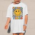 Preschool Vibes Retro Groovy Back To School Pre-K Graphic Kid T-Shirt Preschool Vibes Retro Groovy Back To School Pre-K Graphic Kid T-Shirt