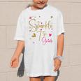 Ready To Sparkle 7th Grade Back To School For Girls Performance Graphic Kid T-Shirt