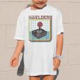 Respect Your Elders Retro Gamer Joystick Back To School Graphic Kid T-Shirt Respect Your Elders Retro Gamer Joystick Back To School Graphic Kid T-Shirt