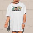 Retro Checkered School Nurse Squad Back To School Graduation Graphic Kid T-Shirt Retro Checkered School Nurse Squad Back To School Graduation Graphic Kid T-Shirt