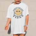 Retro First Grade Vibes Smile Face Back To School 1st Grade Graphic Kid T-Shirt Retro First Grade Vibes Smile Face Back To School 1st Grade Graphic Kid T-Shirt