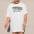 Retro Third Grade Old Camo Back To School Girl Boy 3rd Grade Graphic Kid T-Shirt