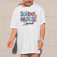 School Nurse Squad Tie Dye Back To School Appreciation Graphic Kid T-Shirt