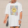 Second Grade Crew Smile Face Back To School 2nd Grade Team Graphic Kid T-Shirt