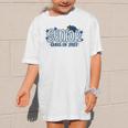 Senior 2027 Blue Girls Class Of 27 Back To School Graphic Kid T-Shirt Senior 2027 Blue Girls Class Of 27 Back To School Graphic Kid T-Shirt