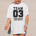 Team 3rd Grade All-Stars Back To School Sports Jersey Graphic Kid T-Shirt Team 3rd Grade All-Stars Back To School Sports Jersey Graphic Kid T-Shirt