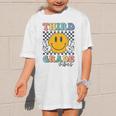 Third Grade Vibes Retro Smile Back To School 3rd Grade Team Graphic Kid T-Shirt