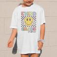 Third Grade Vibes Smile Face 3rd Grade Team Back To School Graphic Kid T-Shirt
