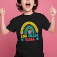 2nd Grade Vibes Back To School Rainbow Second Grade Graphic Kid T-Shirt 2nd Grade Vibes Back To School Rainbow Second Grade Graphic Kid T-Shirt