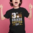 3rd Grade Batter Up Baseball First Day Back To School Graphic Kid T-Shirt 3rd Grade Batter Up Baseball First Day Back To School Graphic Kid T-Shirt