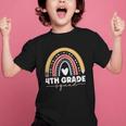 4th Grade Squad Rainbow Back To School Graphic Kid T-Shirt