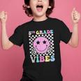 5th Grade Vibes Groovy Back To School Fifth Grade Girls Kids Graphic Kid T-Shirt