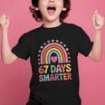 67 Days Smarter Rainbow For Back To School Kids Graphic Kid T-Shirt 67 Days Smarter Rainbow For Back To School Kids Graphic Kid T-Shirt