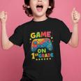 Back To School 1st Grade Boys Gamer First Day School Level Graphic Kid T-Shirt