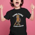 Back To School 4th Grade Italian Brainrot Tung Tung Sahur Graphic Kid T-Shirt Back To School 4th Grade Italian Brainrot Tung Tung Sahur Graphic Kid T-Shirt
