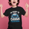 Back To School First Day Of Preschool Police Car Boys Graphic Kid T-Shirt