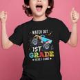 Back To School First Grade Here I Come For Boy Kids Truck Graphic Kid T-Shirt Back To School First Grade Here I Come For Boy Kids Truck Graphic Kid T-Shirt