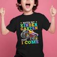 Back To School Kindergarten Here I Come For Boy Kid Truck Graphic Kid T-Shirt