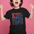 Baseball Kindergarten Back To School Kindergarten Batter Up Graphic Kid T-Shirt Baseball Kindergarten Back To School Kindergarten Batter Up Graphic Kid T-Shirt