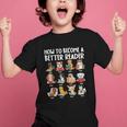 How To Become a Better Reader Dog Back To School Graphic Kid T-Shirt How To Become a Better Reader Dog Back To School Graphic Kid T-Shirt