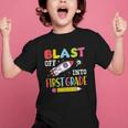 Blast Off Into First Grade Back To School Kids Rocket Space Graphic Kid T-Shirt Blast Off Into First Grade Back To School Kids Rocket Space Graphic Kid T-Shirt