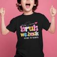 Bruh We Back Back To School First Day Back To School Graphic Kid T-Shirt
