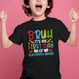 Bruh It's My First Day Of Junior Back To School Graphic Kid T-Shirt Bruh It's My First Day Of Junior Back To School Graphic Kid T-Shirt