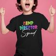 Camp Director Squad Counselor Camper Camping Back To School Graphic Kid T-Shirt Camp Director Squad Counselor Camper Camping Back To School Graphic Kid T-Shirt