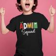 Cute Admin Squad Crew Team Back To School Office Staff Team Graphic Kid T-Shirt Cute Admin Squad Crew Team Back To School Office Staff Team Graphic Kid T-Shirt