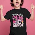 Cute Back To School 1st Grade Girls Kids First Day Of School Graphic Kid T-Shirt Cute Back To School 1st Grade Girls Kids First Day Of School Graphic Kid T-Shirt