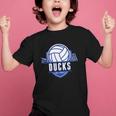 Ducks Volleyball Back To School Spirit B Graphic Kid T-Shirt Ducks Volleyball Back To School Spirit B Graphic Kid T-Shirt