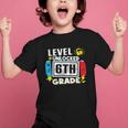 First Day Of 6th Grade Level Unlocked Game Back To School Graphic Kid T-Shirt First Day Of 6th Grade Level Unlocked Game Back To School Graphic Kid T-Shirt