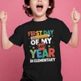 First Day Of My Last Year In Elementary Back To School Graphic Kid T-Shirt