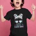 Fourth Grade Little Miss Back To School 4th Grade Little Graphic Kid T-Shirt