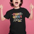 Front Office Rocks Back To School Secretary Admin Staff Tee Graphic Kid T-Shirt Front Office Rocks Back To School Secretary Admin Staff Tee Graphic Kid T-Shirt