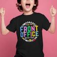 Front Office Squad Back To School Happy First Day Of School Graphic Kid T-Shirt
