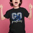 Go Cheer Panthers School Sports Name Spirit Back To School Graphic Kid T-Shirt Go Cheer Panthers School Sports Name Spirit Back To School Graphic Kid T-Shirt