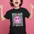 Hello 2nd Grade Groovy Back To School Second Grade Girls Kid Graphic Kid T-Shirt Hello 2nd Grade Groovy Back To School Second Grade Girls Kid Graphic Kid T-Shirt